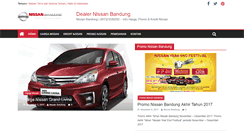 Desktop Screenshot of bandung-nissan.com